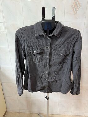 ZARA Dark Gray Top